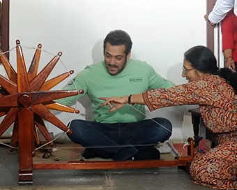 Salman Khan tries his hand at 