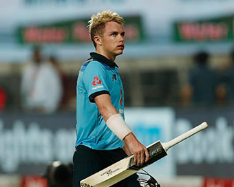 England pace bowling all-rounder Sam Curran