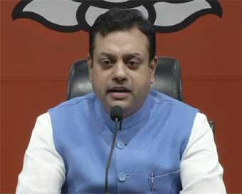 BJP spokesman Sambit Patra