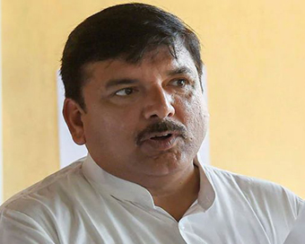 AAP leader Sanjay Singh (file photo)