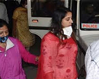 Sanjjanaa Galrani remanded to judicial custody
