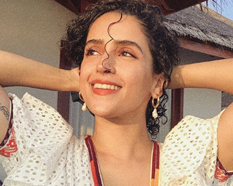 Actress Sanya Malhotra 