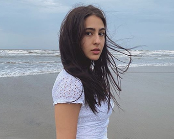 Bollywood actress Sara Ali Khan