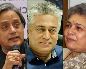 Shashi Tharoor, Rajdeep Sardesai, Mrinal Pande and others booked for sedition