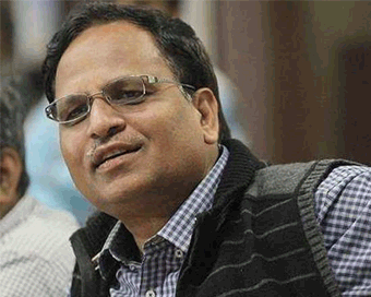 Delhi Health Minister Satyendar Jain (file photo)