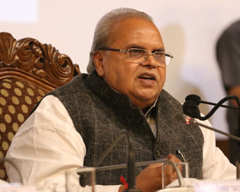 Jammu and Kashmir Governor Satya Pal Malik (file photo)