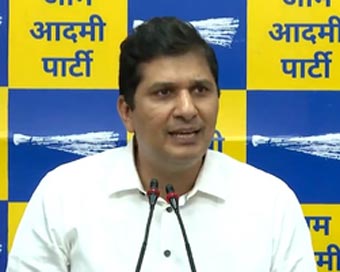 AAP leader and Delhi Minister Saurabh Bharadwaj