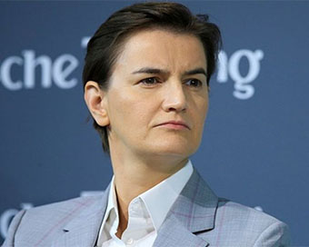 Serbian PM Ana Brnabic