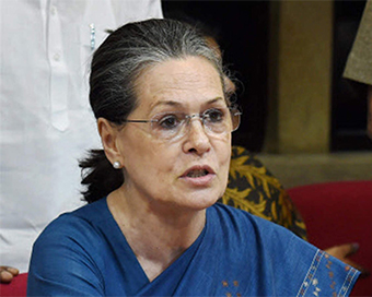 Congress Interim President Sonia Gandhi (file image)