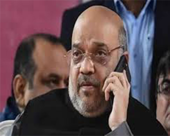 Amit Shah Calls J&K DGP, appreciates role of police