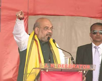 Amit Shah accuses Mamata of instigating riots