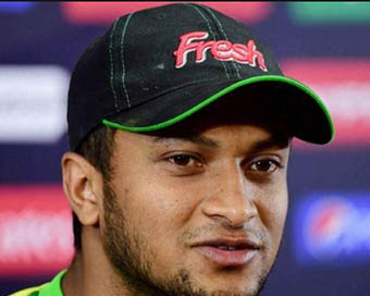 Bangladesh all-rounder Shakib Al Hasan