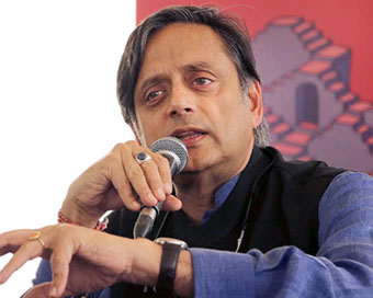 Former Union Minister Shashi Tharoor