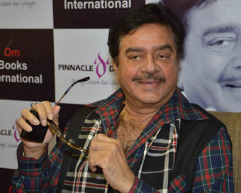 Bollywood actor-turned-politician Shatrughan Sinha (file photo)