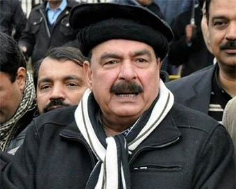 Pakistan Federal Minister Sheikh Rashid