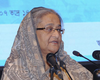 Bangladesh Prime Minister Sheikh Hasina (file photo)