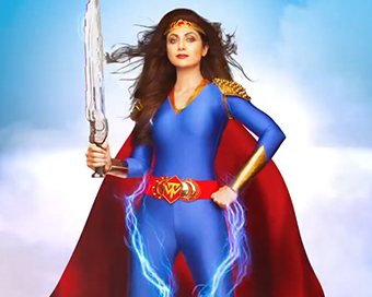 Shilpa Shetty turns superwoman for 