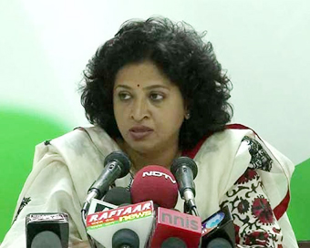 Congress spokesperson Shobha Oza (file photo)