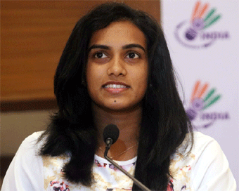  P.V. Sindhu (file photo)