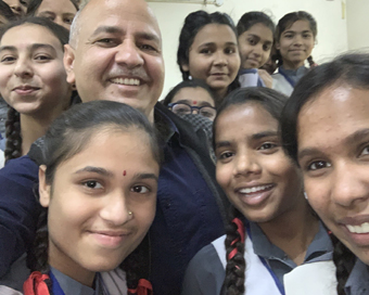 Happy that kids paying full attention to exams : Sisodia