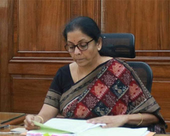 Finance Minister Nirmala Sitharaman