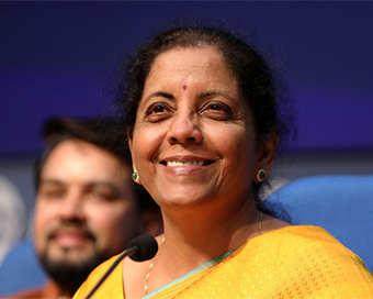 Union Finance Minister Nirmala Sitharaman (file photo)