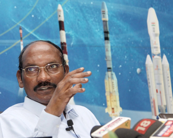 Bengaluru: Indian Space Research Organisation (ISRO) Chairman K. Sivan addresses a press conference at ISRO Headquarters, in Bengaluru on Jan 1, 2020. (Photo: IANS)