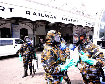 Sri Lanka declares national curfew (file photo)