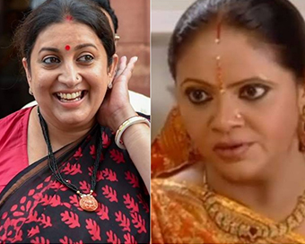 Smriti Irani as Kokilaben in "Rasode me kaun tha