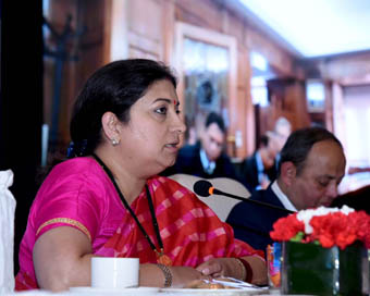 Union Minister for the Ministry of Women and Child Development Smriti Irani