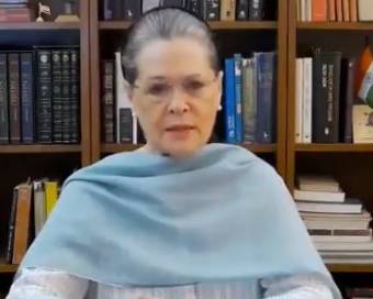 Congress interim President Sonia Gandhi 
