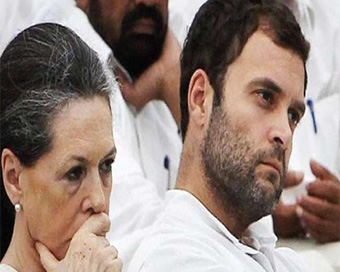 Sonia and Rahul (file photo)