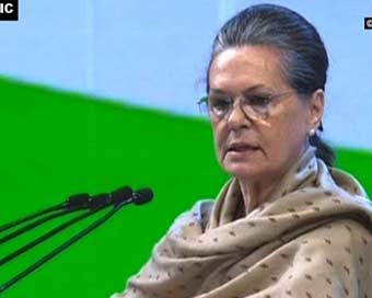 Congress interim President Sonia Gandhi