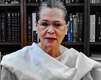 Sonia Gandhi indicates that she doesn