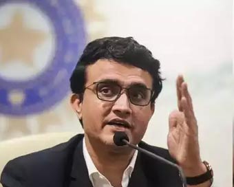 Indian cricket board president Sourav Ganguly (file photo)