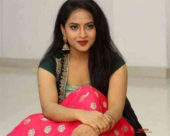 Telugu TV actress Kondapalli Sravan