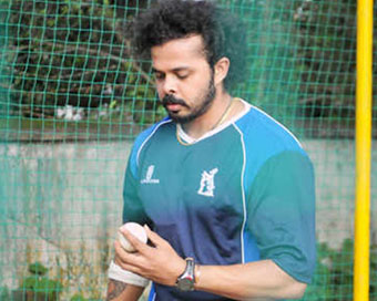 Former India fast bowler Sree Santh