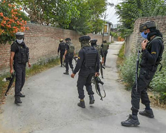 Terrorist hideout busted in Kashmir