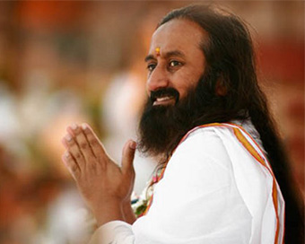 Art of Living founder and spiritual leader Sri Sri Ravi Shankar.
