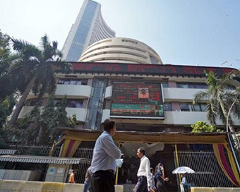 Stock Market: Indices trade lower, Nifty around 18,200; Axis Bank, HCL Tech top losers