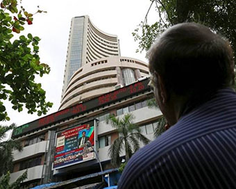 Sensex down 200 points down amid volatile trade