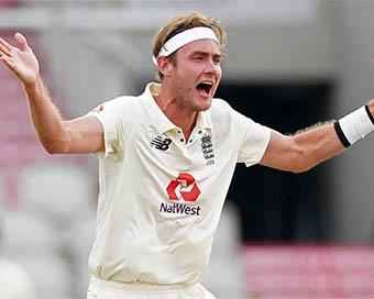 Stuart Broad fined by father Chris for breaching ICC Code of Conduct