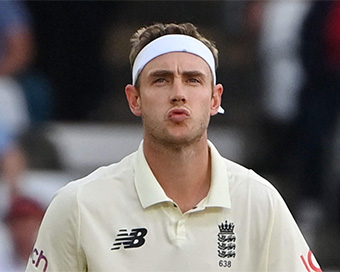 Stuart Broad ruled out of Test series against India due to calf tear