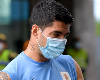 Luis Suarez tests positive for coronavirus
