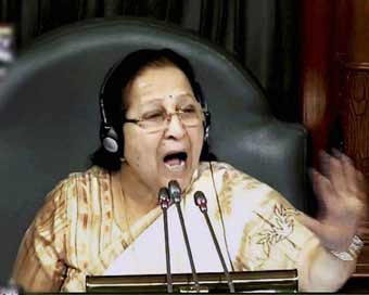 Lok Sabha Speaker Sumitra Mahajan (file photo)