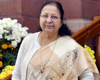 Lok Sabha Speaker Sumitra Mahajan