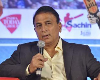 Former India captain Sunil Gavaskar  