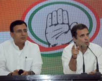 Surjewala with Rahul