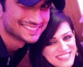 Sushant with his sister Shweta (file photo)