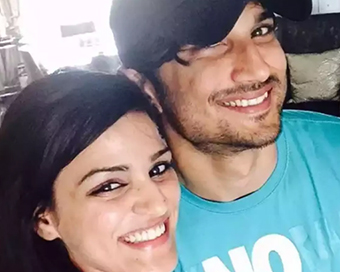 Sushant with sister Shweta (file photo)